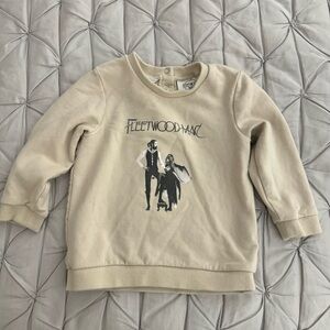 RARE Fleetwood Mac baby toddler band sweatshirt 12-18M